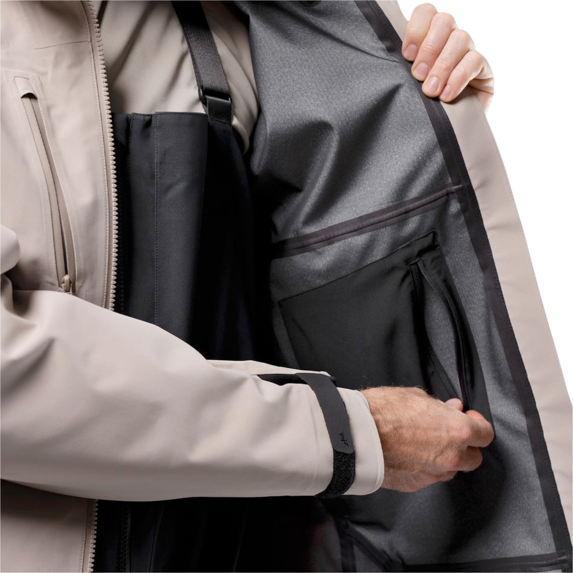 2026 Zhik Männer INS400 Jacke JKT-0400-M - Stone